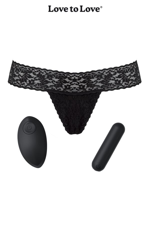 Culotte vibrante télécommandée - Secret Panty 2