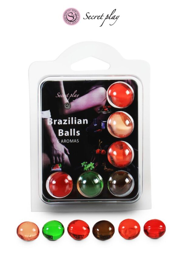 6 Brazilian Balls - parfums variés