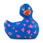 Mini canard vibrant - Romance - bleu et rose