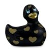 Mini canard vibrant - Romance - noir et or
