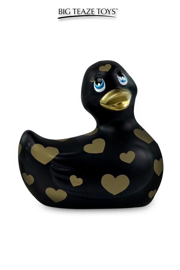 Mini canard vibrant - Romance - noir et or