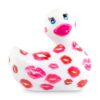 Mini canard vibrant - Romance - blanc et rose