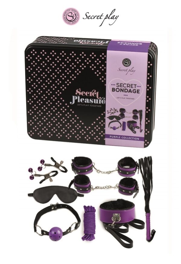 Kit BDSM 8 pièces - violet – Image 2