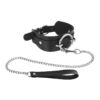 Collier avec anneau & laisse