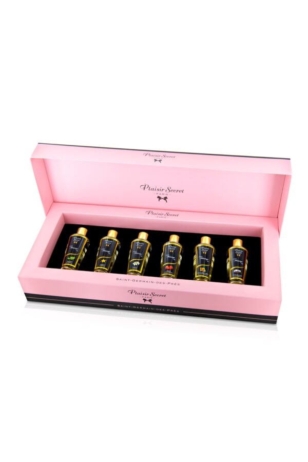 Coffret Prestige - 6 huiles de massage sèches