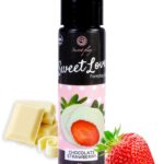 Lubrifiant comestible - fraise et chocolat blanc - 60ml