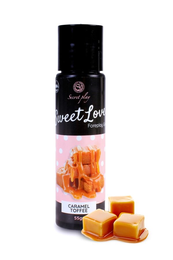 Lubrifiant comestible - caramel toffee - 60ml