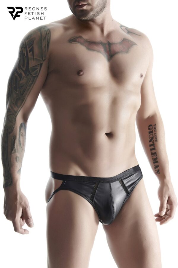 Jockstrap wetlook - noir