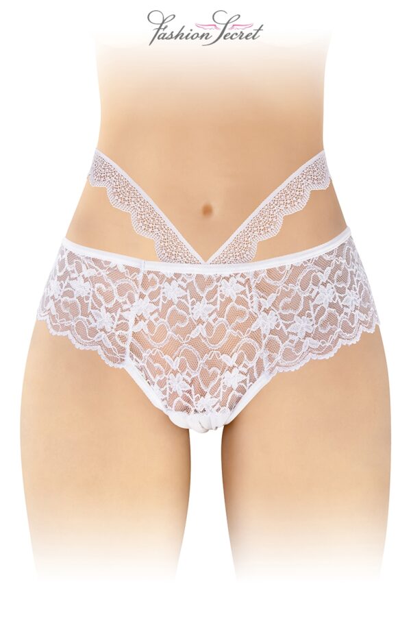 Culotte ouverte Marie - Blanc