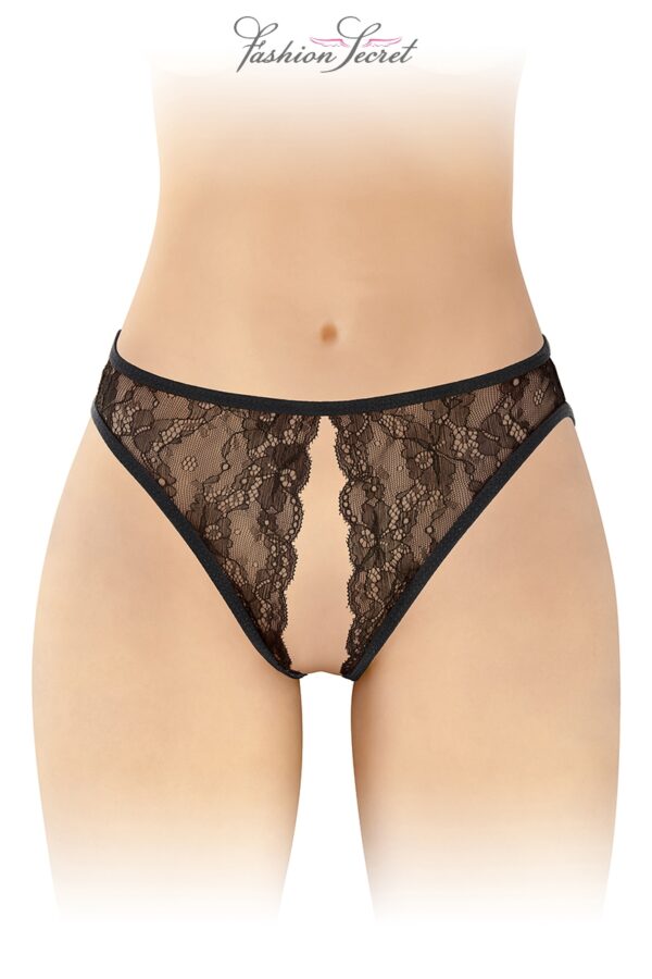 String ouvert Victoria - noir