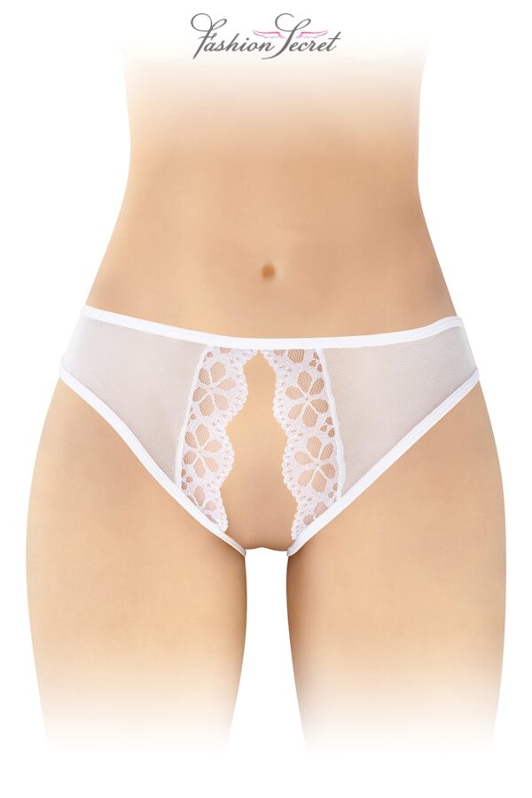 Culotte ouverte - Ambre - Blanc