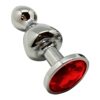 Plug bijou Lollypop rouge - M