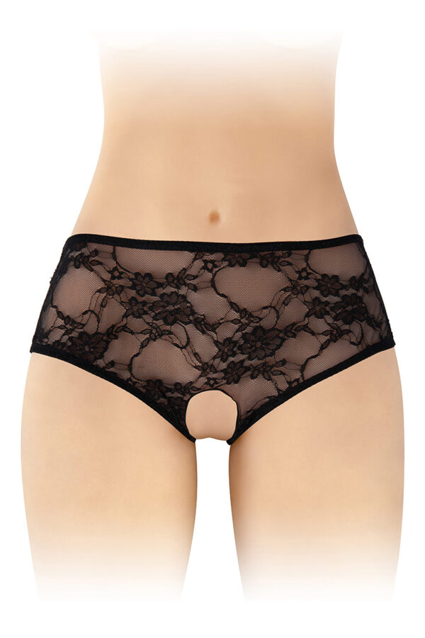 Culotte ouverte - Amanda - Noir