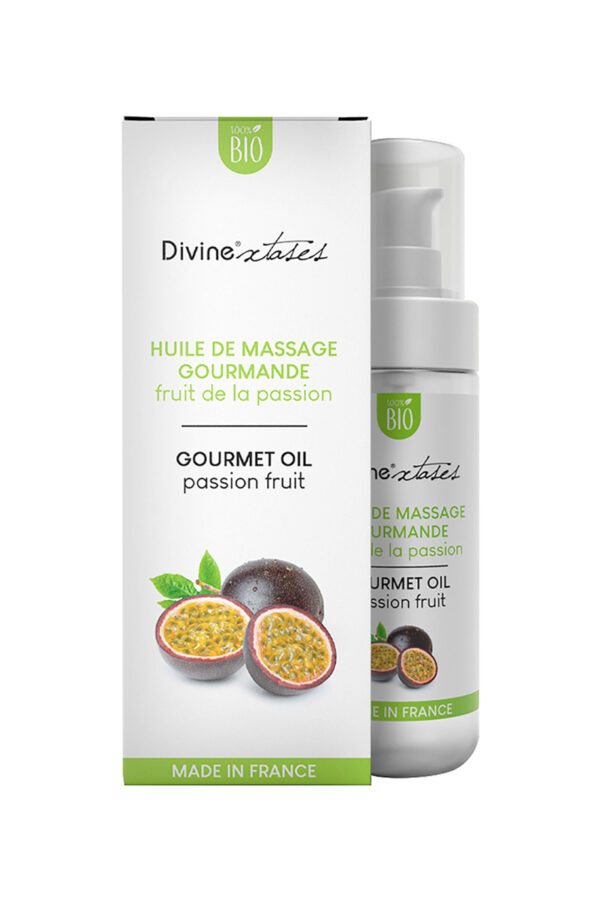 Huile de massage gourmande - fruit de la passion