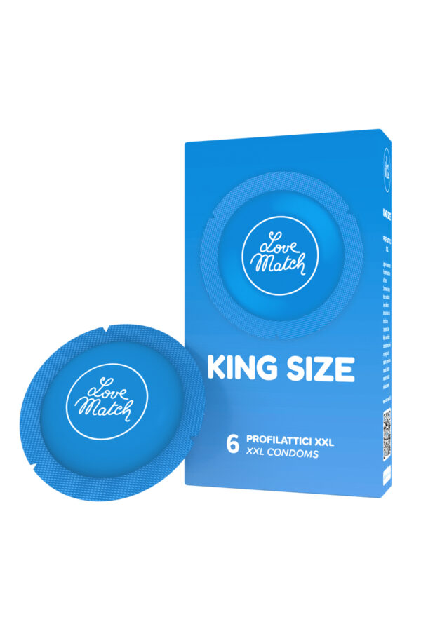 6 Préservatifs - King size