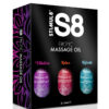 Coffret huiles de massage - 3x50ml