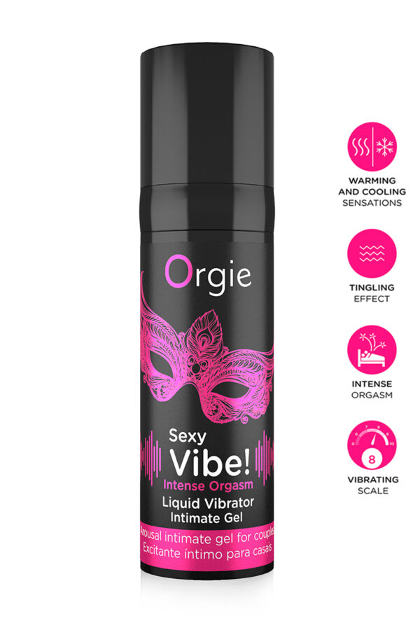 Gel d'excitation Sexy Vibe Intense Orgasm - Liquid Vibrator