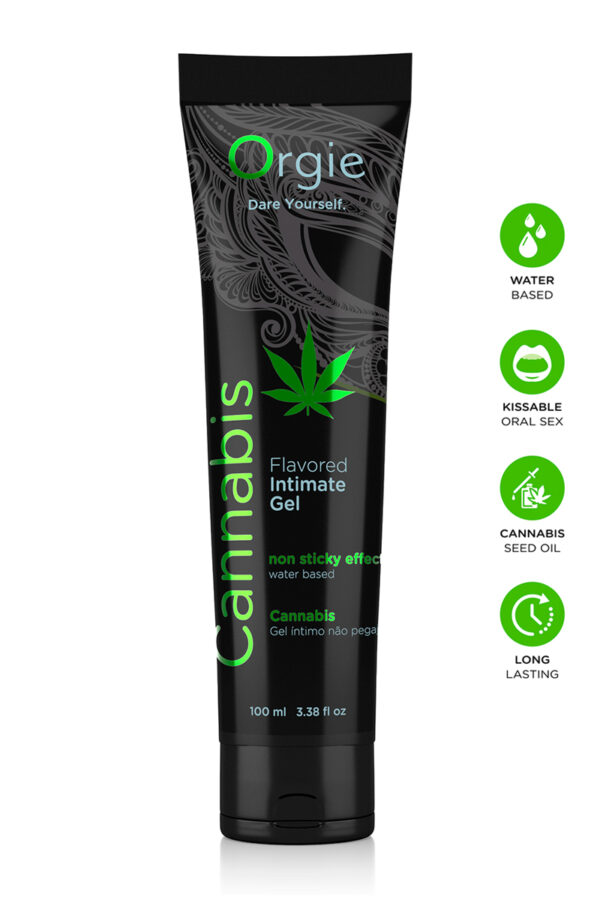 Lubrifiant eau - Lube Tube Cannabis - 100ml