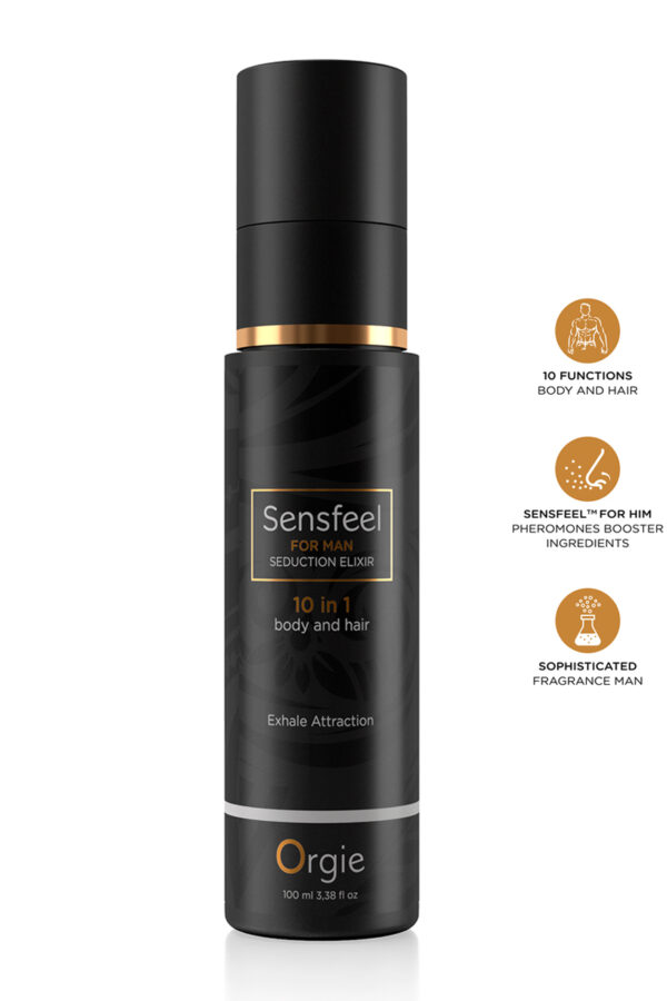 Elixir de Séduction - Sensfeel 10 en 1 - Pour Homme