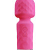 Mini vibromasseur - King Wand rose