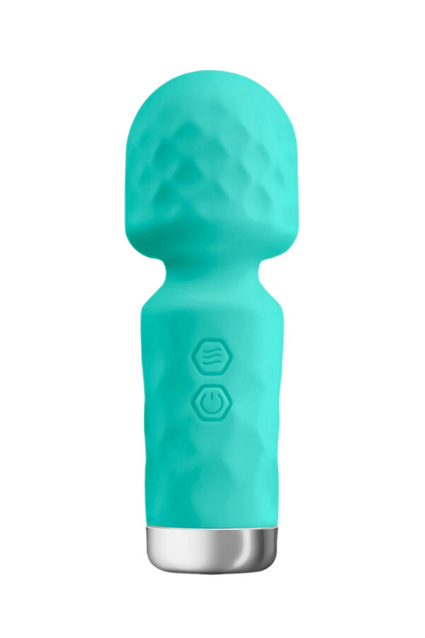 Mini vibromasseur vert - King Wand