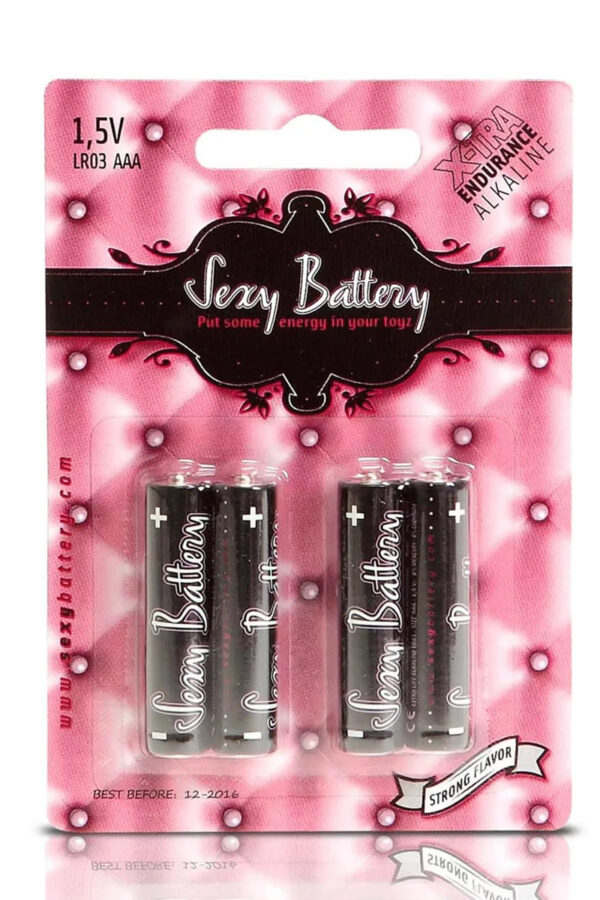 Sexy battery - Piles AAA x4