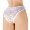 Tanga ouvert - Ava - Blanc – Image 2