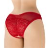 Tanga ouvert - Ava - Rouge – Image 2
