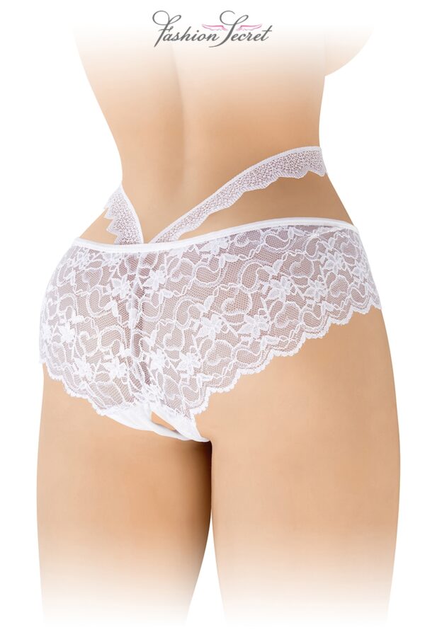 Culotte ouverte Marie - Blanc – Image 2