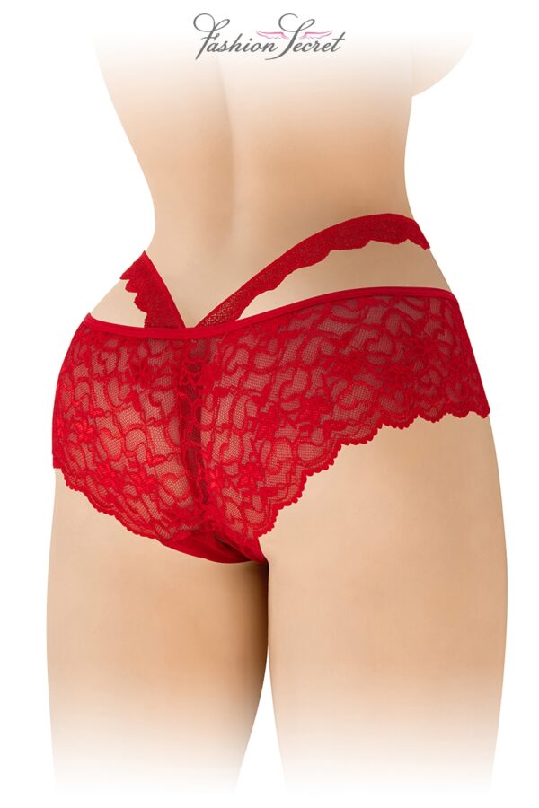 Culotte ouverte Marie - rouge – Image 2