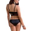 Bustier et culotte - Lagerta - Noir – Image 2