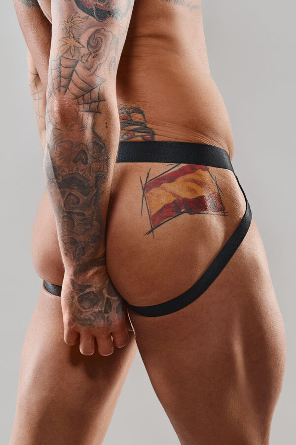 Jockstrap en tulle zébré – Image 2