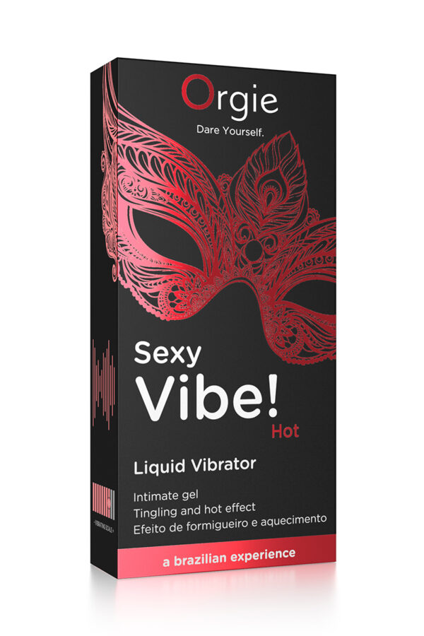 Gel d'excitation embrassable - Sexy Vibe Hot - Liquid Vibrator – Image 2