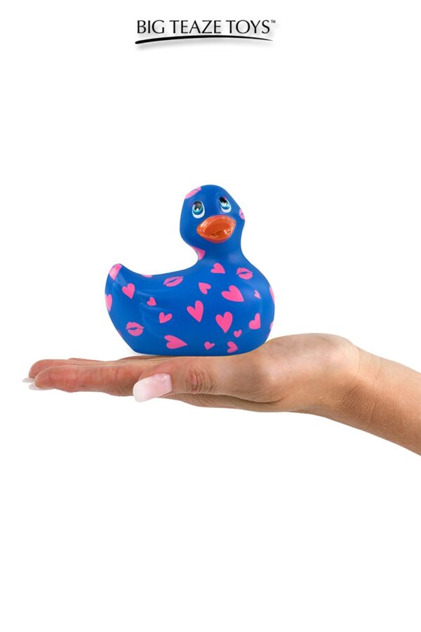 Mini canard vibrant - Romance - bleu et rose – Image 3