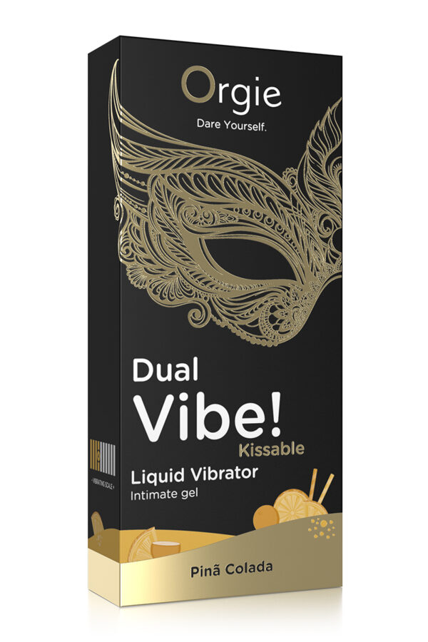 Gel d'excitation Dual Vibe Embrassable - Pina Colada – Image 2