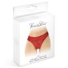Tanga ouvert - Ava - Rouge – Image 3