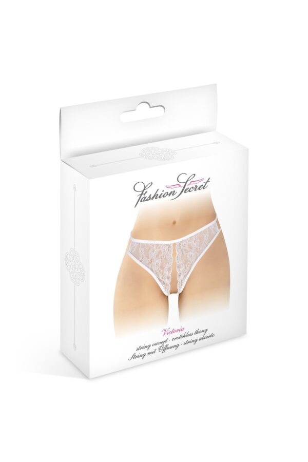 String ouvert Victoria - blanc – Image 3