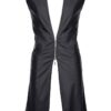 Veste longue sans manche wetlook - Marco – Image 2