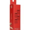 4 bougies parfumées basses températures - rouge – Image 2