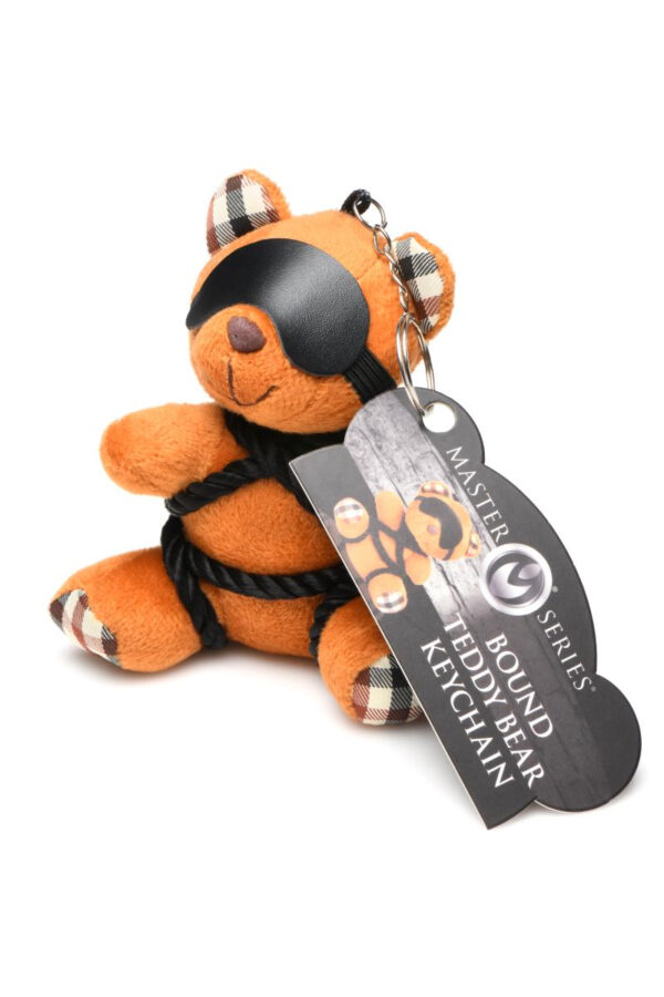 Porte-clés Teddy Bear en tenue Bondage – Image 2