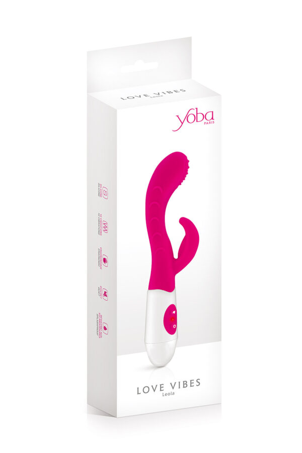 Vibromasseur Rabbit rose - Leola – Image 2