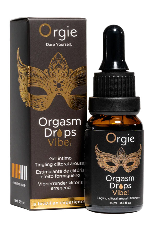 Gel d'excitation du Clitoris Orgasm Drops - Vibe 15ml – Image 2