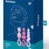 Set de 3 plugs colorés - Booty Call – Image 3