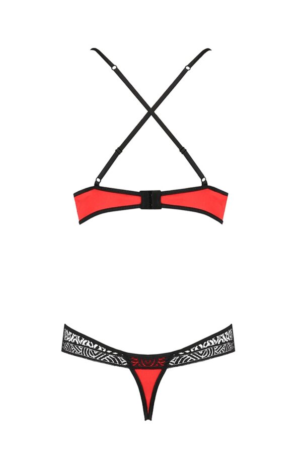 Ensemble Scarlet - Bikini rouge – Image 3