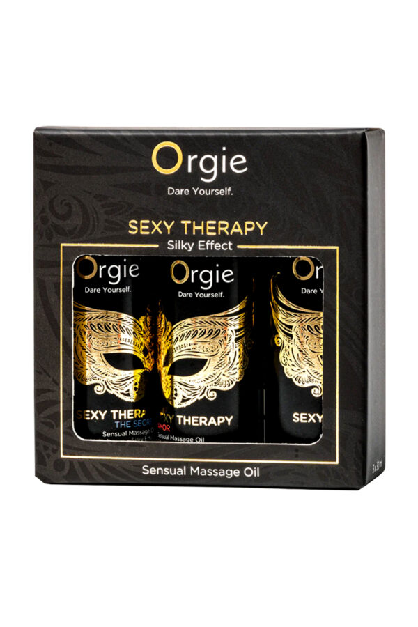 Coffret 3 huiles de massage sensuel Sexy Therapy Collection – Image 3