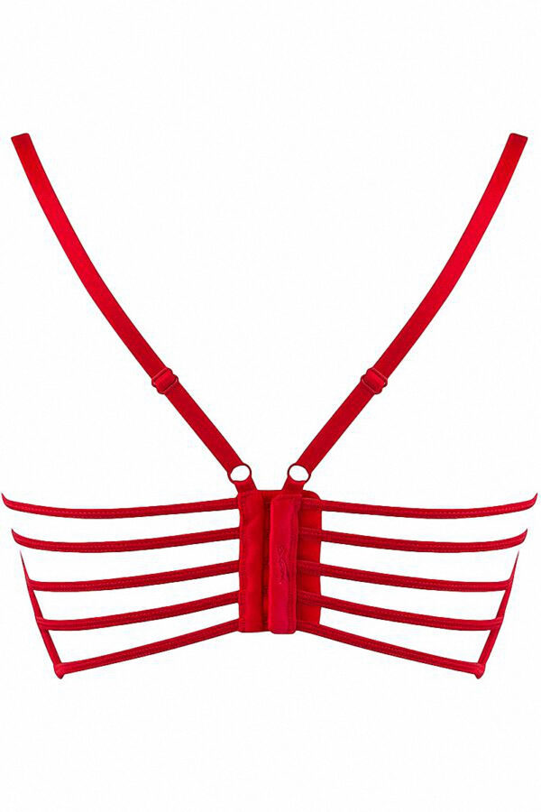 Soutien-gorge dentelle rouge – Image 3