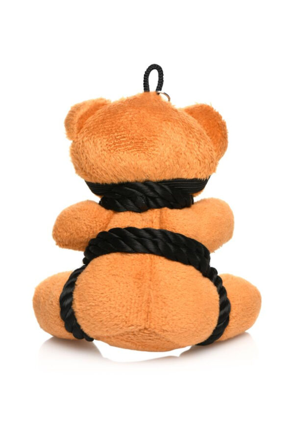 Porte-clés Teddy Bear en tenue Bondage – Image 4