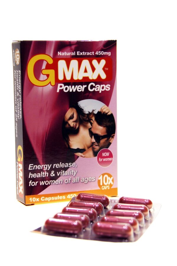 G-Max Power Caps - Femme - (10 gélules)