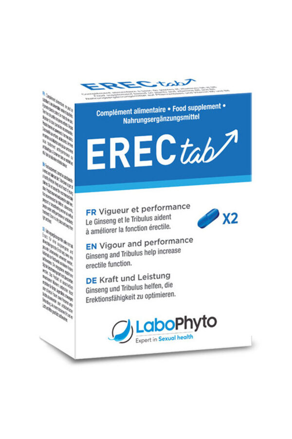 Erectab (2 comprimés) - Stimulant sexuel - Homme