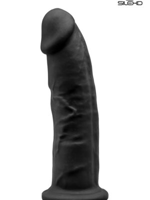 Gode double densité noir 23 cm - Modèle 2